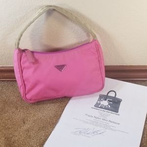 prada reissue nylon bag